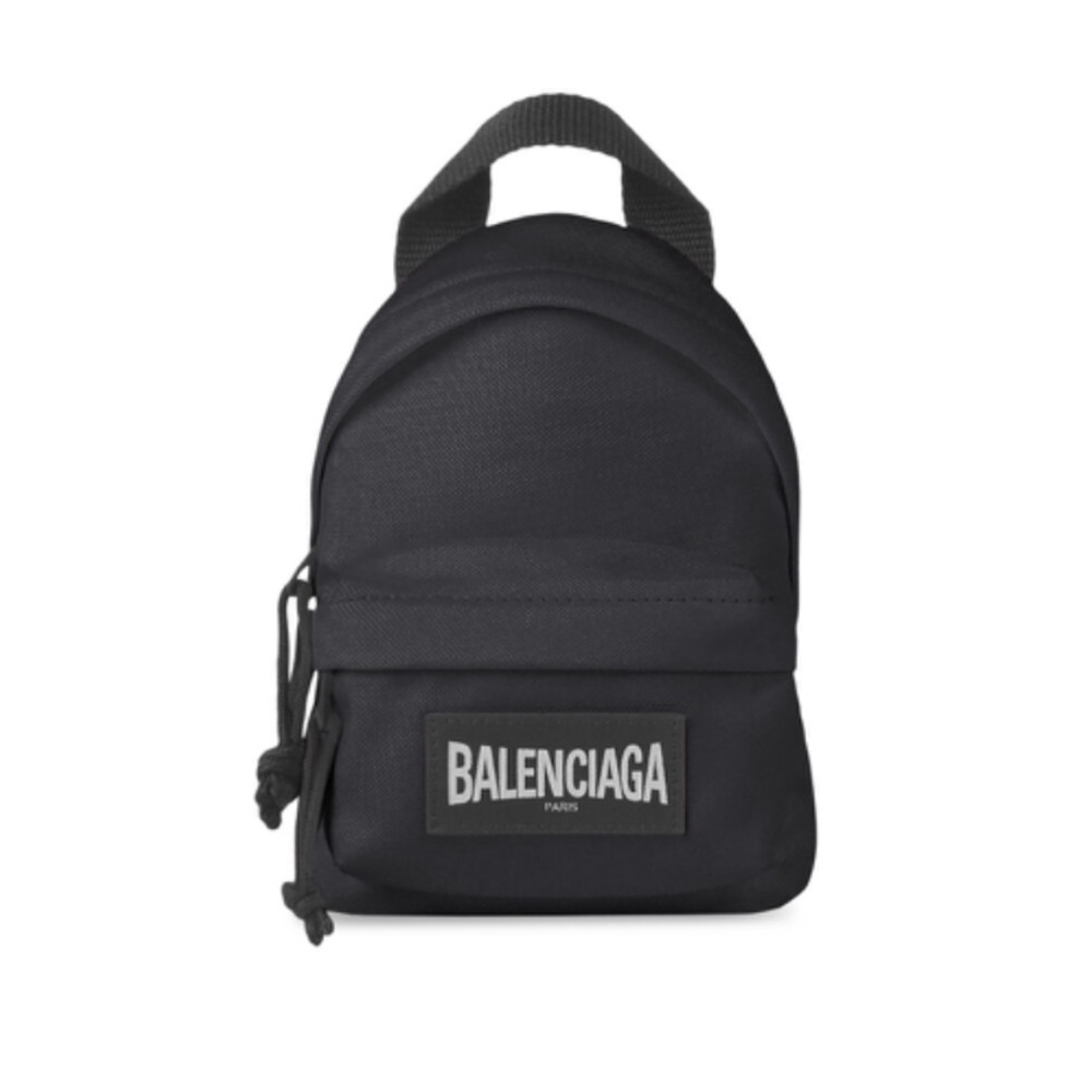 Balenciaga unisex OVERSIZED MINI BACKPACK IN BLACK